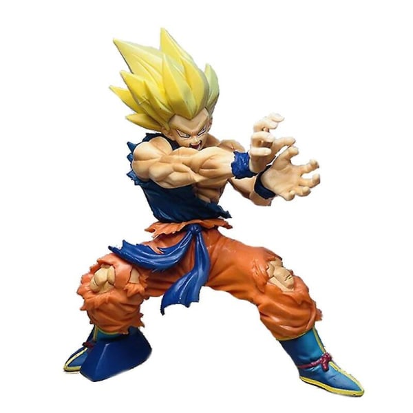 Dragon Ball Z Kamehameha Son Goku Figur Super Saiyan Kakarotto 16cm Pvc Action Figurer Modell Dockor Leksaker För Barn Presenter opp bag