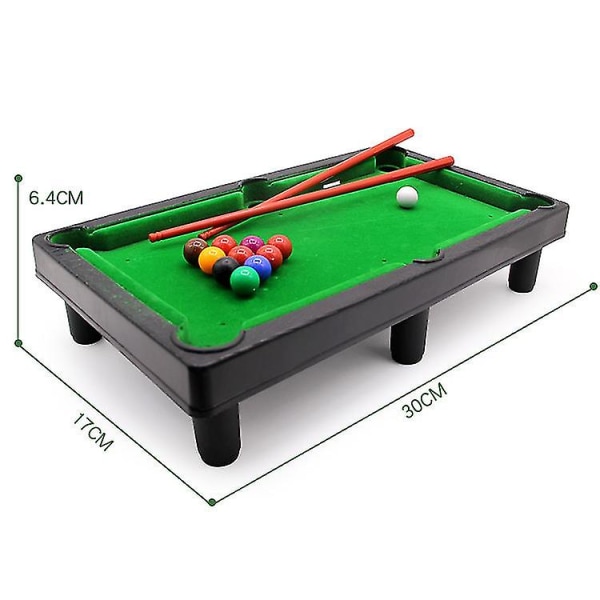 Lasten biljardilelut Flocking Desktop Doubles Mini Biljardi Set Pulma Lautapeli Boy