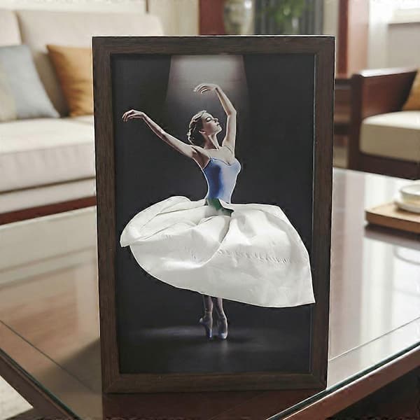 026 Balletpige Tissueboks, Let Luksus Stil Papirhåndklædedispenser A