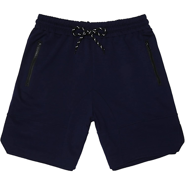 Treningsshorts for menn til treningsstudio Vektløfting Squatting Short Fitting Training Bodybuilding Jogger med lomme-STØRRELSE L