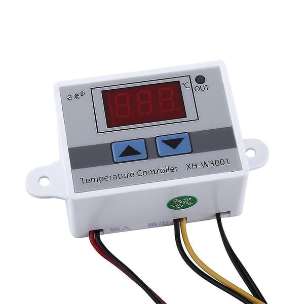 12v Digital LED Temperaturregulator Termostat Kontrollbrytare