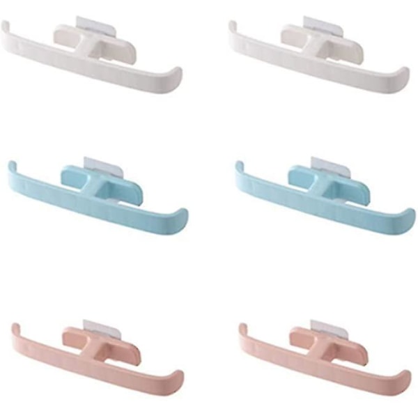 Kengätteline Seinälle Kiinnitettävä Taita Slipperiteline Seinälle Kiinnitettävä Slipperiteline Ei Porausta Kengän Ja Slipperiteline Ripustus Hylly Kengille Varastointi Yksinkertainen,6p