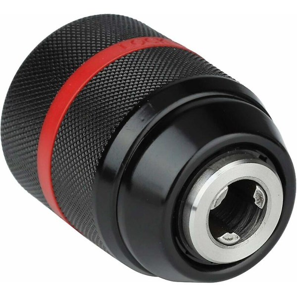 Selvspændende borepatron, nøglefri håndborepatron, 13 mm multi-hurtig skift nøglefri universal chuck-montering, multifunktions håndborepatron (ls)