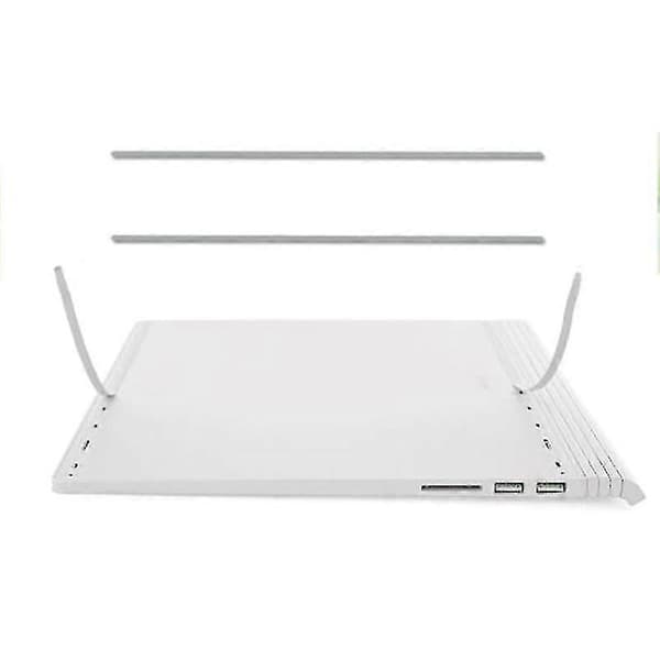 2 st bottenbytesgummifötter kompatibla med Microsoft Surface Book 1/2 halkfri remsa One Size