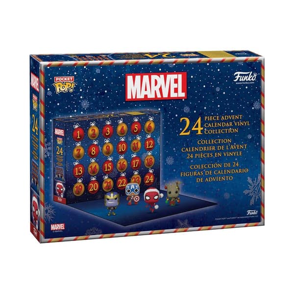 Julekalender Marvel Spider-Man Blind Box 24 stk Minifigurer Barnepresent