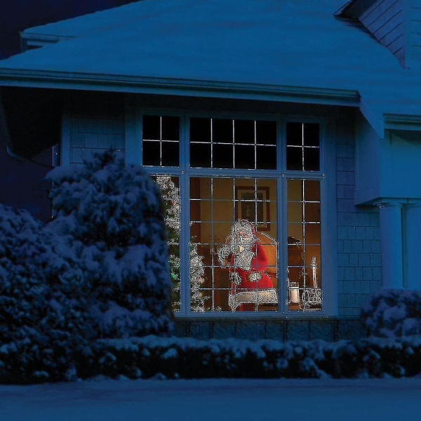 Window Wonderland -projektori Halloween- ja joulunäytöille Laser Dj -lavalamppu Kohdevalot Ghost