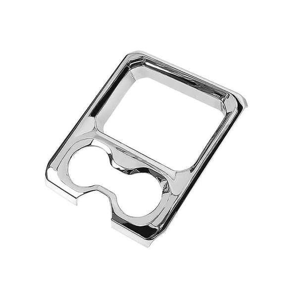 Midtkonsoll armlene koppholder paneldeksel for 2019-2022 Ram 1500 2500 3500, ABS sølv