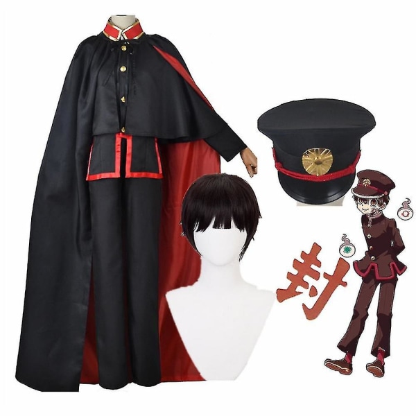 Anime toilet bundet Hanako Kun Jibaku Shounen Hanako Kun Uniform Cosplay kostumesæt