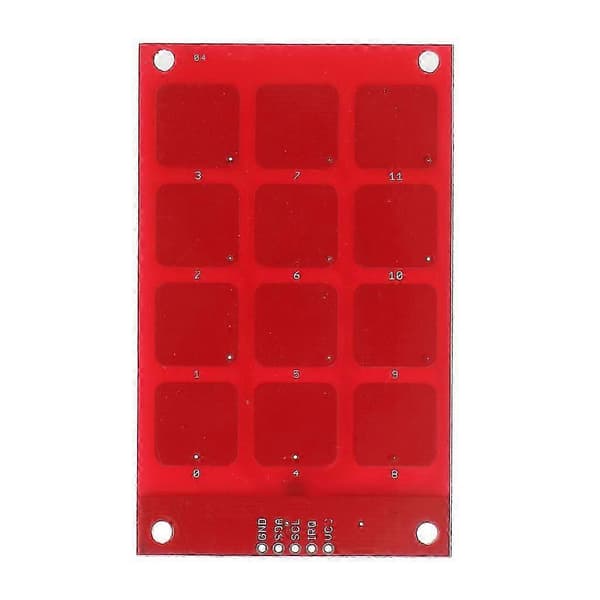 MPR121 12-vejs kapacitivt tastaturkontaktpanel til