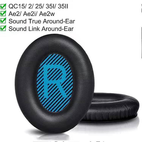 Öronkuddar Ersättning av kuddar för Bose Quietcomfort 35 / Qc35 Ii