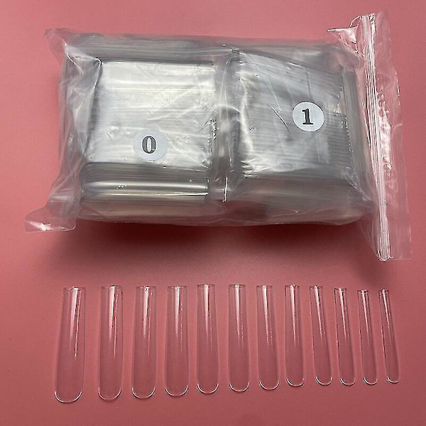 100/120 stk Professionelle superlange falske neglespidser Lang ballerina fuld fransk akryl neglespidser til forlængelse af negle 2XL Square 100 pcs