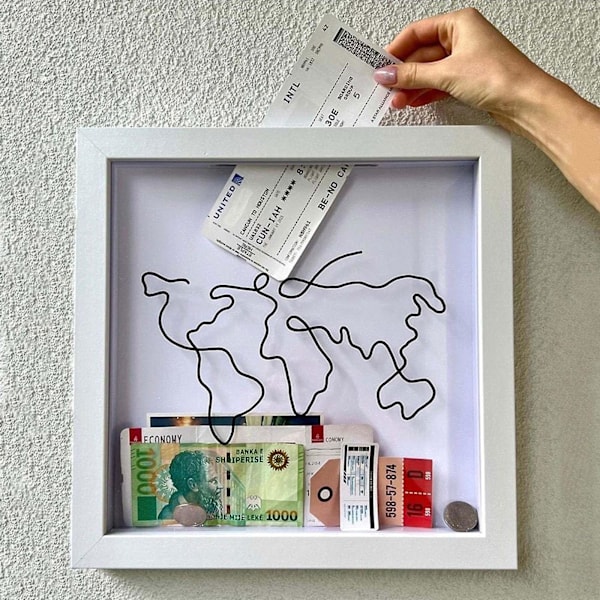 100 % New Adventure Arkisto Box Matkaseikkailu Arkisto Box Matkamuistolaatikko White M
