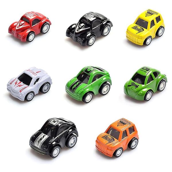 Mini Træk Tilbage Slip Hurtig Racerbil Køretøjer Til Børn Børne Gave Random