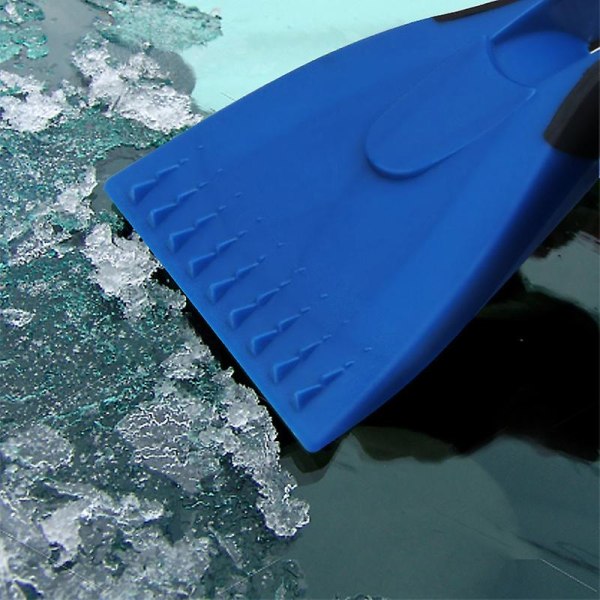Silikon Antisladd Handtag Bil Isskrapa Snöskyffel Auto Snow Remover Vinter Bilar Fönster Snö Borste Spade Biltillbehör| | Blue
