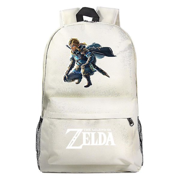 Tears Of The Game Zelda Kingdom Print Tonåring Primary and Secondary School Skolväska Casual ryggsäck för män och kvinnor 2