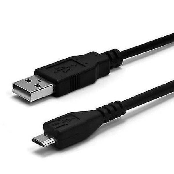 USB laddningskabel för Sony Cybershot Dsc-wx350 Dsc-wx220 Dsc-wx80 Kameraladdare Svart