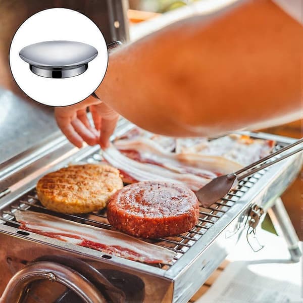1 st rostfri tallrik för matförvaring Förtjockad silverköksutrustning