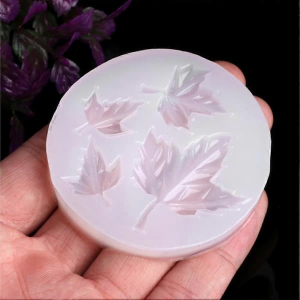 CR Store Maple Halskæde Vedhæng Smykker Blad Silikoneform DIY Epoxy