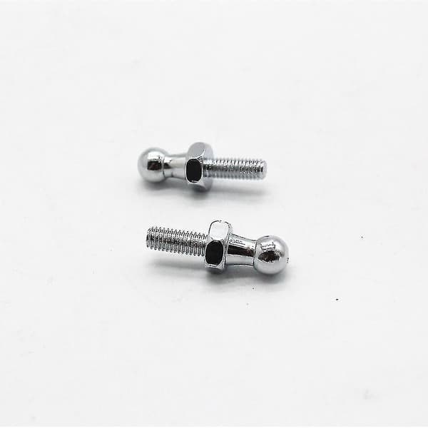 Kulebolt M6 Gjenge Sølv For Luftfjær Kulebolt Panser 10mm (2 stk)