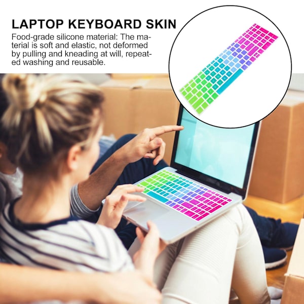Tangentbordsskydd Kompatibelt med Hp 15-bf Vattentätt Dammtätt Gradient Skydd