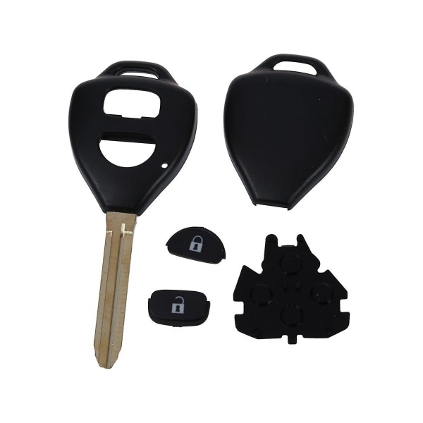 2x 2 Button Shell Key Plip Remote Key Corolla Tarago Prado