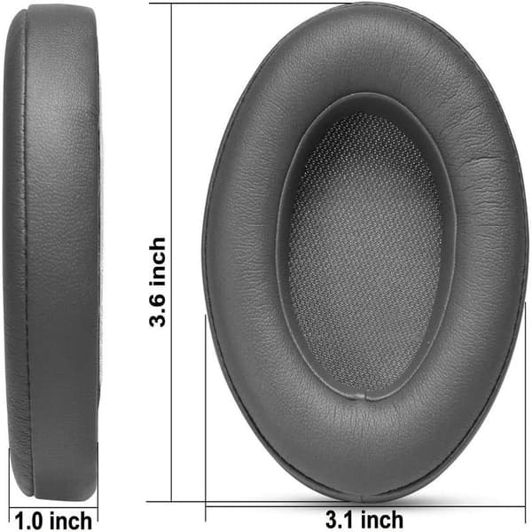 1 par öronkuddar kompatibla med Beats Studio 2.0 och 3.0, Titanium