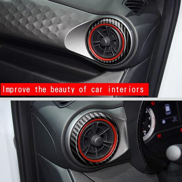 3 st. Frontluftkonditioneringsventilutlopp Trim Cover Frame Dekal för 2022 I10