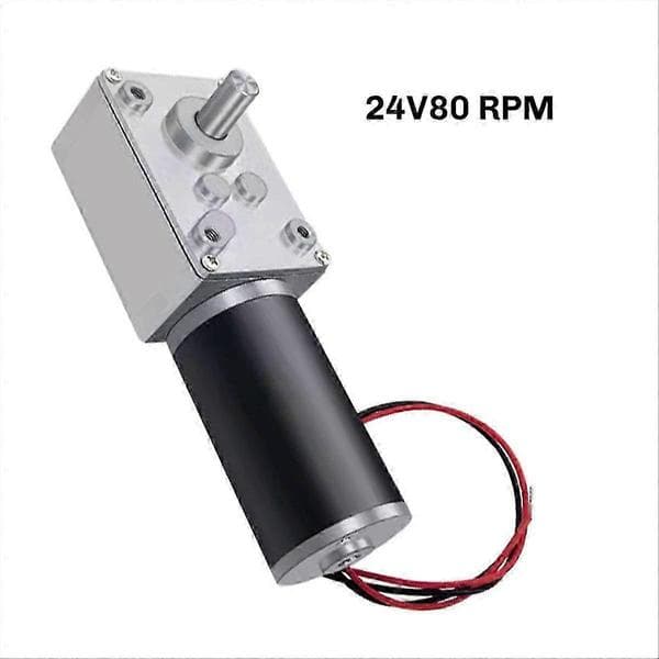 5840-31ZY Turbo Orm Encoder Mikro-DC Reduktionsmotor Selvspærrende Hastighedskontrol Lille Motor 24V 80R