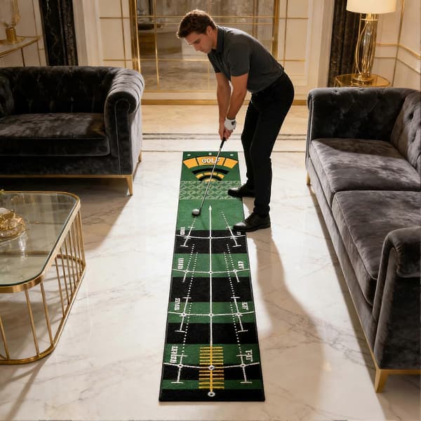Golfputtimatto polyesteri liukueste sisäharjoitteluväline E 300cm