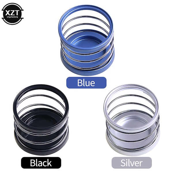 Auto Spring Cupin pidike Juomateline Puhelinteline Auton sisustuksen tarvikkeet Kannettava Universal Auton organizer Säilytys Laadukas - Juomatelineet blue