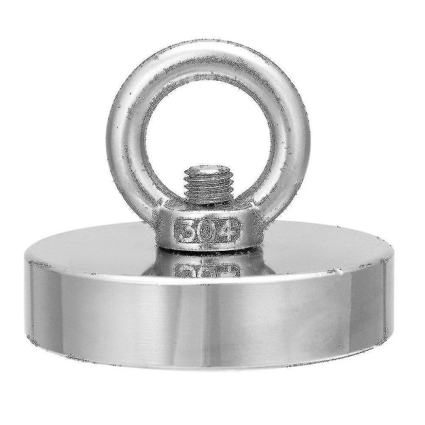 35-600 kg Neodymium Fiskeri Recovery Magnet med 20m reb og handsker til at opdage metalskat 60mm