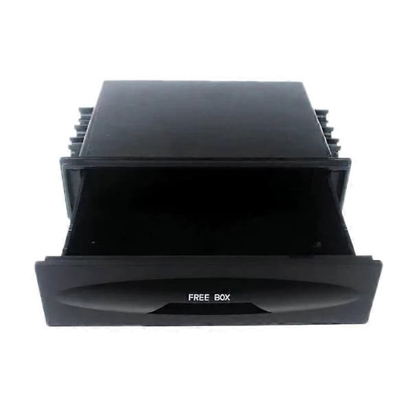 Bil Audio Modifisert Flerbruks Oppbevaringsboks Koppholder Single-layer Box