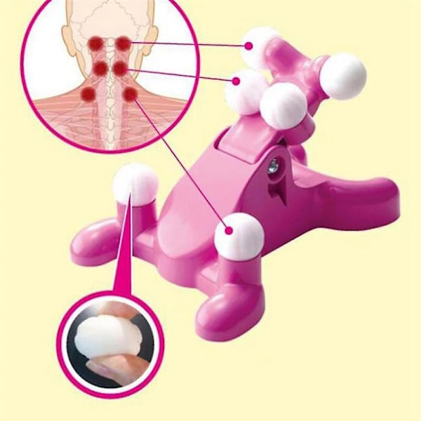 Neck Traction Massage Tyyny Neck Massager Rentouttava selkää venyttävä niskahierontalaite