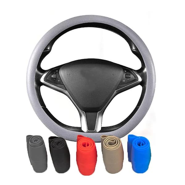 Bil Universal Silikone Rat Elastisk Handske Cover Tekstur Blød Multi Farve Auto Dekoration Gør-det-selv Covers Tilbehør| | Red