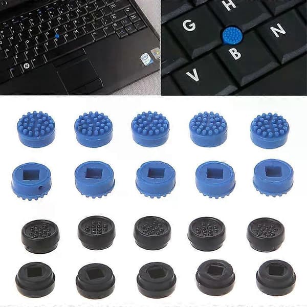 10 X Ny til Dell Sort Blå Bærbar Tastatur Mus Stick/Point Trackpoint Pointer Hætte J60A