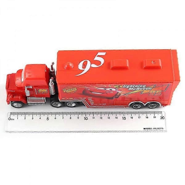 Die-cast lekesett: Biler 2 Lynet McQueen, Jackson Storm, Chick Hicks, Mack 3
