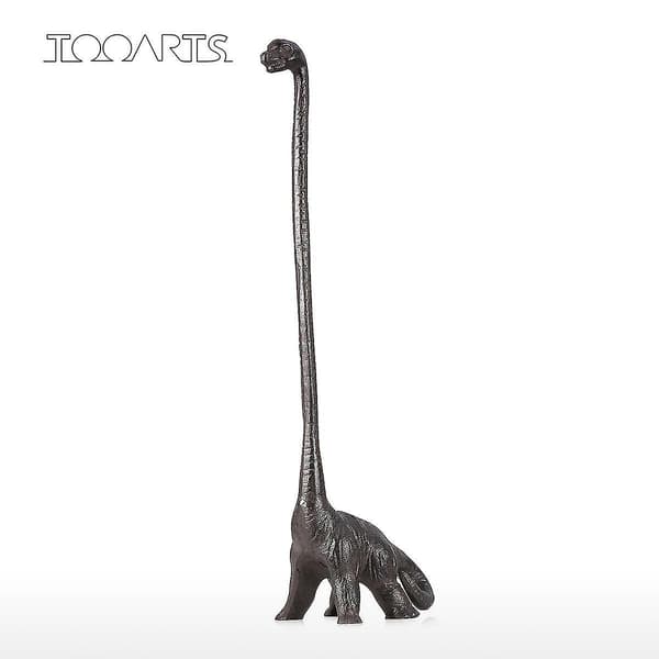 Dinosaur-formet papirhåndklædeholder i støbejern til badeværelset