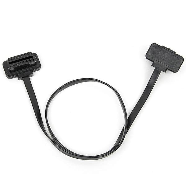 1m OBD2 OBDII Forlængerkabel 16-bens han-hunstik til diagnose