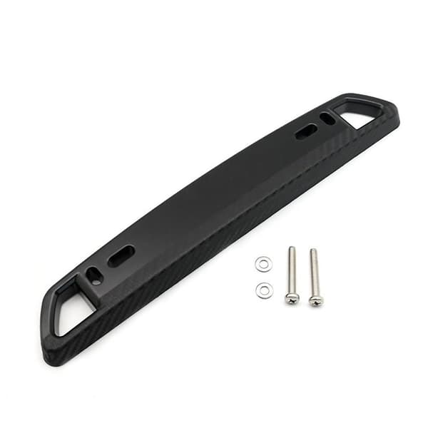 Universal Bilnummerpladeholder Nummerpladeramme Kulfiber Nummerpladeholder Black 1