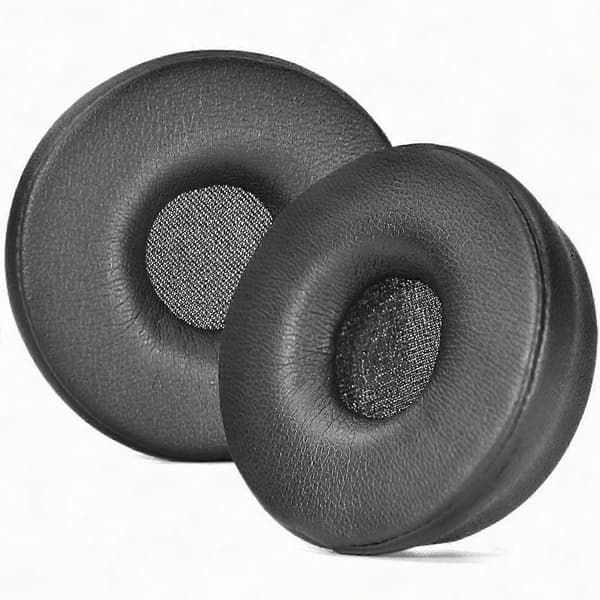 6X erstatningsøreputer for Jabra Engage55/65/75 hodetelefoner, øreklokker, øreputer, puter Black