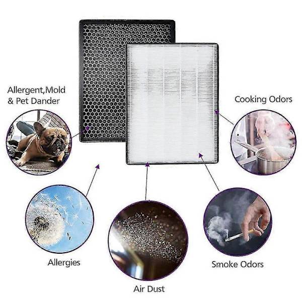 Filter til Philips Luftrenser Serie 2000 2000i, Ac2889 Filter