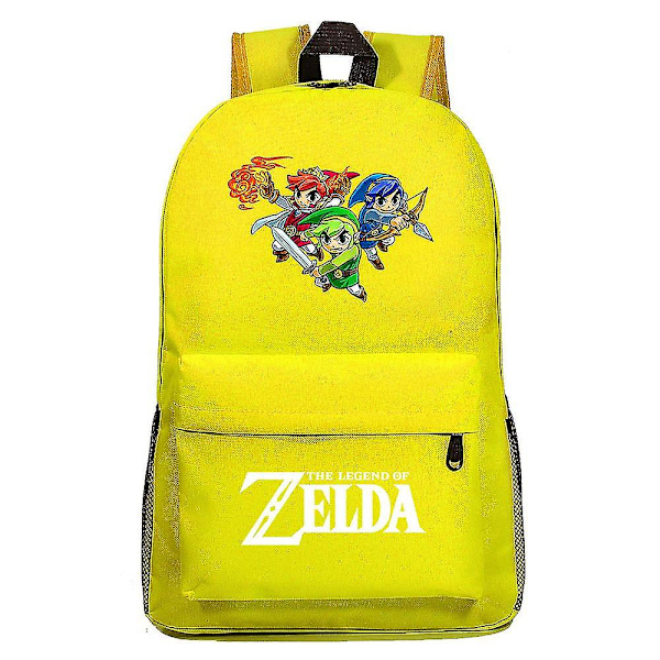 Tears Of The Game Zelda Kingdom Print Tenåringsskoleveske - Uformell ryggsekk for menn og kvinner for barne- og ungdomsskolen 7
