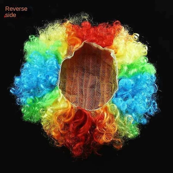 100G afro fläktar hår clown peruk