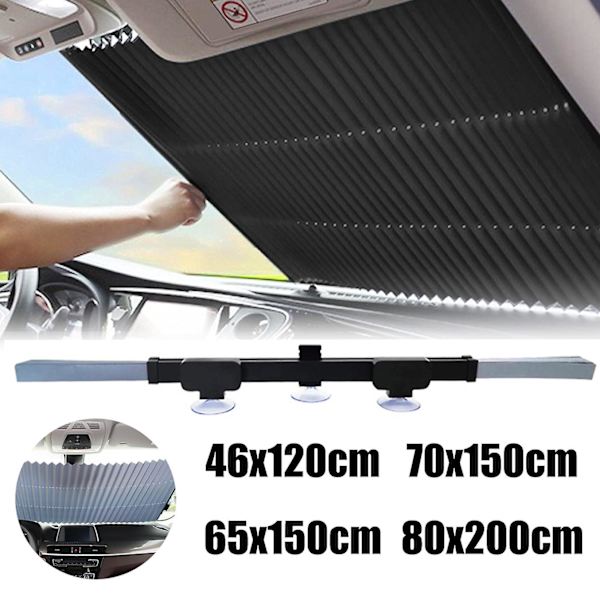 Auton aurinkosuoja Uv-suojaus Etu takatuulilasi Aurinkosuojat auton ikkunoihin Sisustus Block Verhot Autotarvikkeet Aurinkosuoja| | 46cx120cm