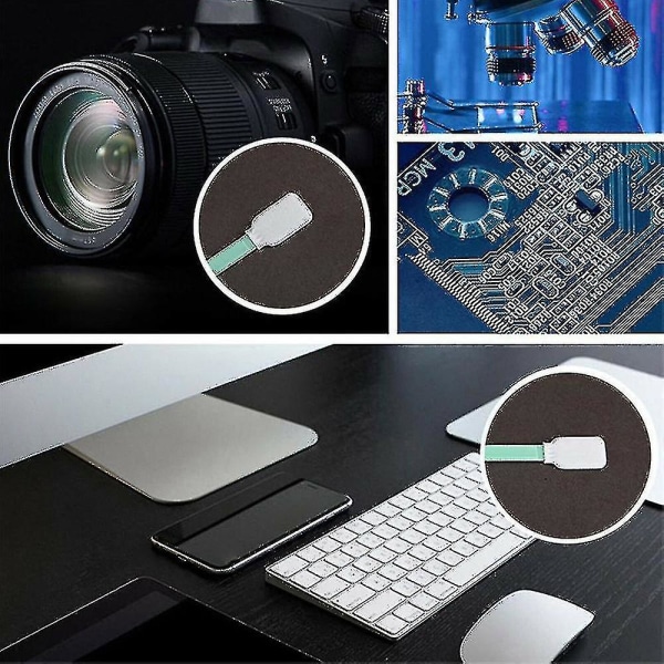 Rengöringspinnar Skumspetsar Svampsticka för optisk utrustning för bläckstråleskrivare