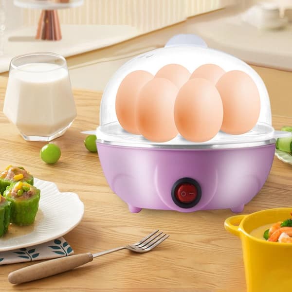 Eggkoker Kan Koke 7 Egg Med Automatisk Avstengningsfunksjon (Rosa)