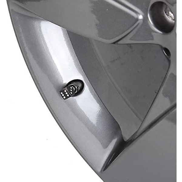 4 stk Aluminium Bil Lastbil Motocykel Cykel Terning Hjul Stængel Dæk Hjul Stængel Luftventil Støvhætte Cover Bil Hjul Dæk Tilbehør| | Blue