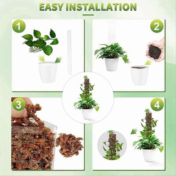 Mosepinne for planter Plantestøttepinner