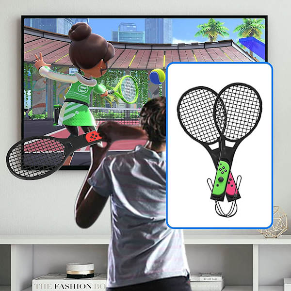 Switch Sports Game Tillbehör, 9 i 1 Sport Kit Kompatibel med Switch/Switch Oled