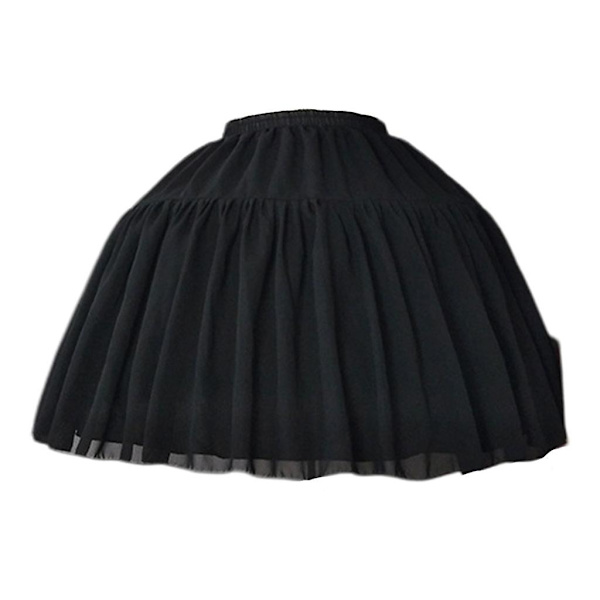 Cosplay fiskebein kort skjørt Lolita Carmen Slip Liner Søte jenteskjørt Adjusta